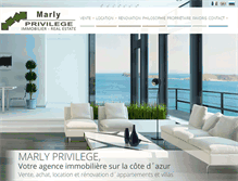 Tablet Screenshot of marly-privilege.com
